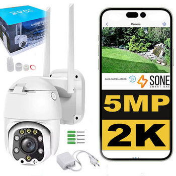 Kamera zewnętrzna obrotowa 5MP WIFI IP PTZ 2K - brak  danych