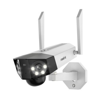 Kamera zewnętrzna Reolink DUO akumulatorowa WiFi z podwójnym obiektywem + karta 128 GB - Reolink