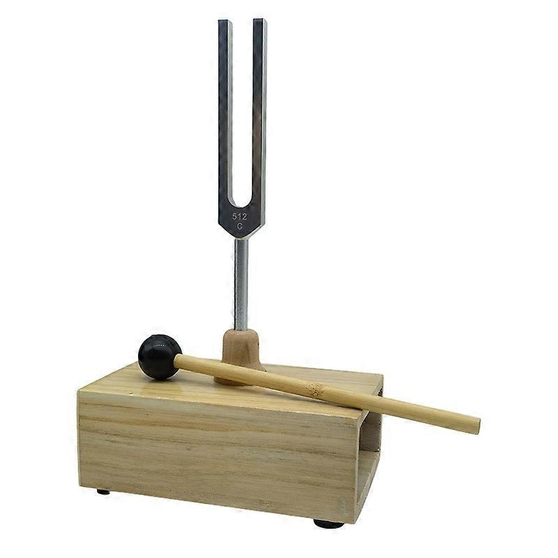Kamerton 512 Hz Wibracje z drewnianą obudową rezonatora Eksperymentalny ...