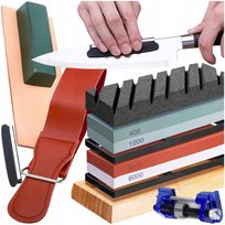 Kamień Do Ostrzenia Noży Osełka Ostrzałka Zestaw