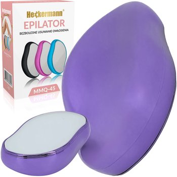 Kamień do usuwania włosów Heckermann MMQ-45 Fioletowy matowy - Heckermann