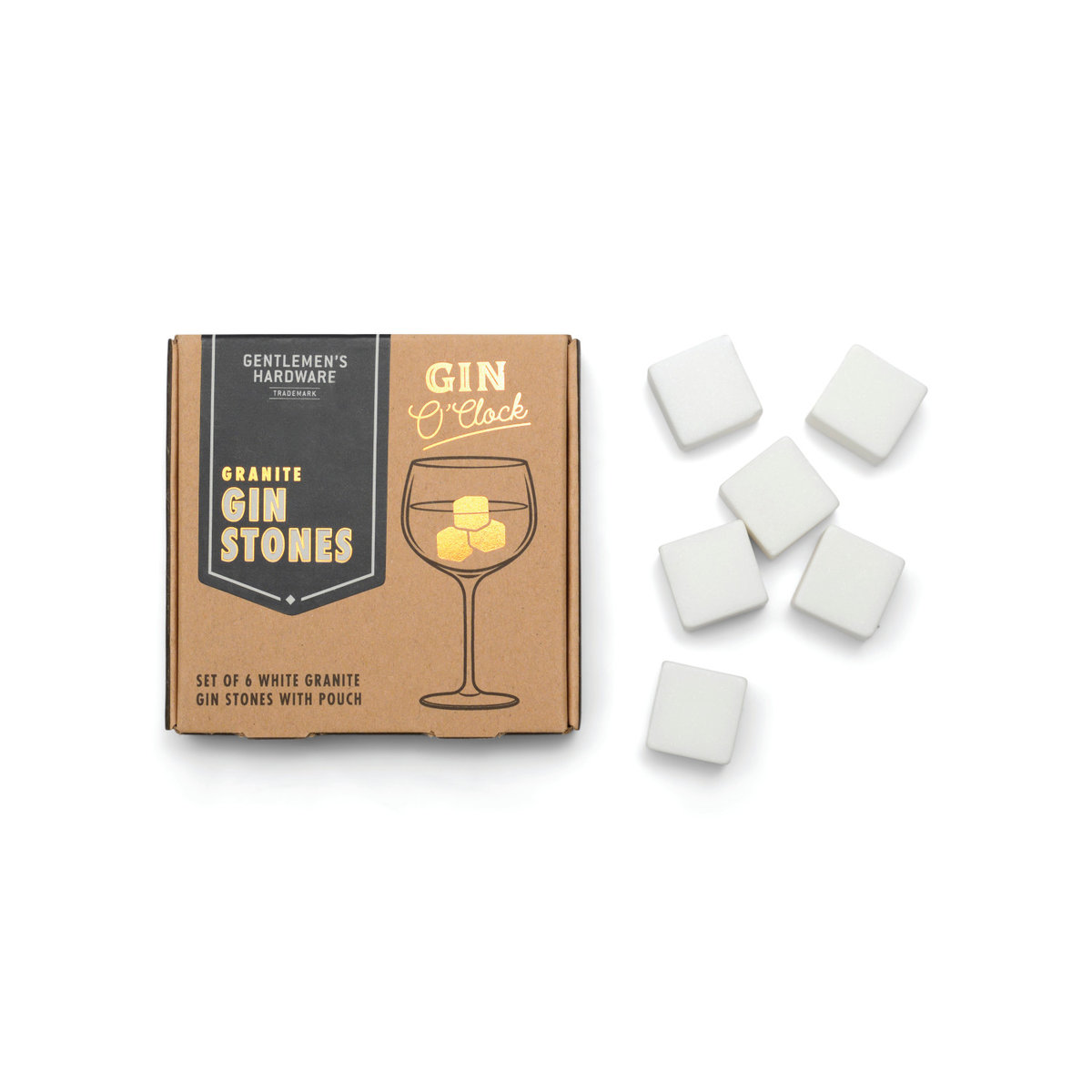 Zdjęcia - Wyposażenie baru Kamienie Chłodzące Do Ginu „Gin Stones” | Gentlemen’S Hardware