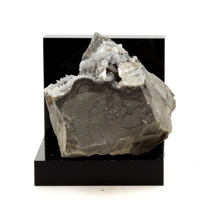 Kamienie i minerały. Kwarc + Kalcyt. 715.1 ct. Rottier, Drôme, Francja ...