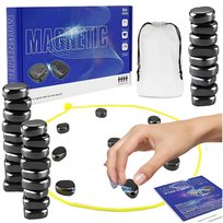 Kamienie Magnetyczne Szachy Strategiczna Magnetyczna Gra Planszowa 20 Sztuk, Inna producent