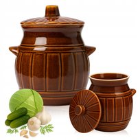 KAMIONKA NA SMALEC OGÓRKI GARNEK CERAMICZNY BECZKA DO KISZENIA KAPUSTY 1,2L