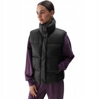 Kamizelka damska 4F F140 głęboka czerń 4FWAW24TVJAF140 20S XL 4F