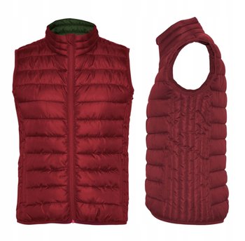 Kamizelka Damska Pikowana ROLY RA5093 | Bezrękawnik BORDO M - ROLY