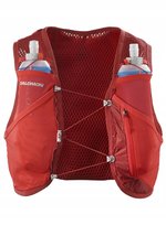 Kamizelka do biegania Salomon Active Skin 4 Set - Red Dahlia/High Risk - M Salomon