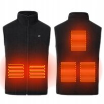 KAMIZELKA GRZEWCZA OGRZEWANA PODGRZEWANA TERMICZNA 5 STREF UNISEX ROZ. XL Mozos