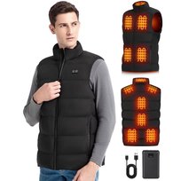 Kamizelka Męska Damska Podgrzewana Unisex Elektryczna Ciepła na USB Przetrwania Survival TRIZAND