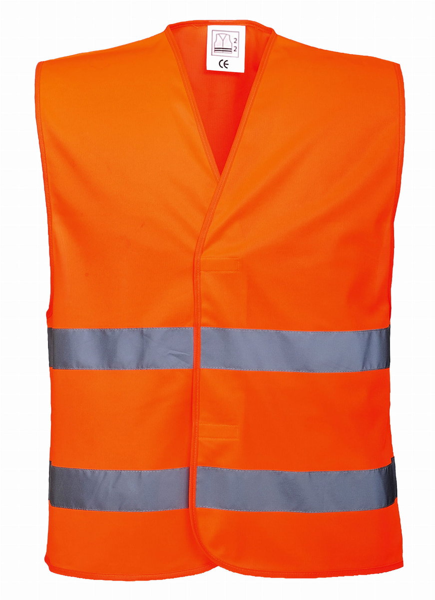 VEST Vest Kamizelka Ostrzegawcza Odblaskowa Orange Xxl