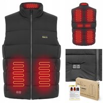 Kamizelka podgrzewana E-VEST z systemem grzewczym USB rozmiar M + Powerbank