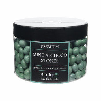 Kamyczki Czekoladowo Miętowe Bezglutenowe Bio - Mint & Choco Stones Xl - Bitgits