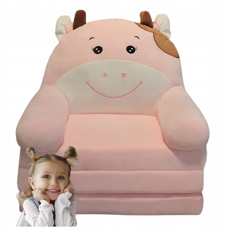 Fotel dziecięcy sofa pufa ze stolikiem stolik - sklep