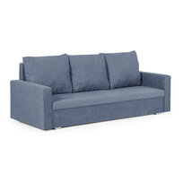 Kanapa sofa 3 os z funkcją spania  DELTA granatowa