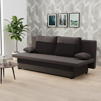 Kanapa Sony Rozkładana Sofa Z Funkcją Spania, Szara