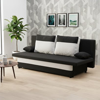 Kanapa SONY Rozkładana Wygodna Sofa z FUNKCJĄ SPANIA Wersalka Łatwy Montaż