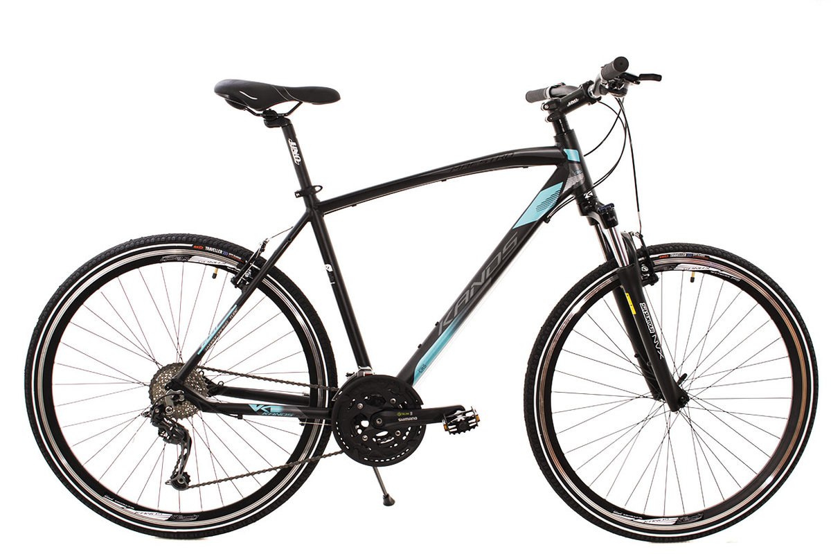 Kands, Rower crossowy, Maestro, 28', niebieski Kands Sport Sklep