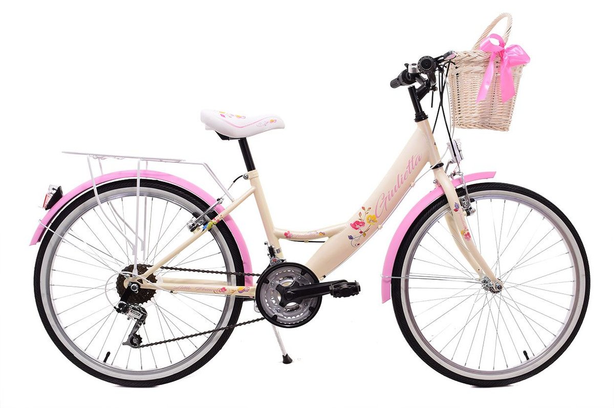 Kands, Rower Laguna Giulietta, 24", kremoworóżowy Kands Sport