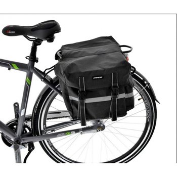 Kands, Sakwa na bagażnik, podwójna, czarny, 36l - Kands