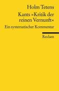 Kants "Kritik der reinen Vernunft" - Tetens Holm