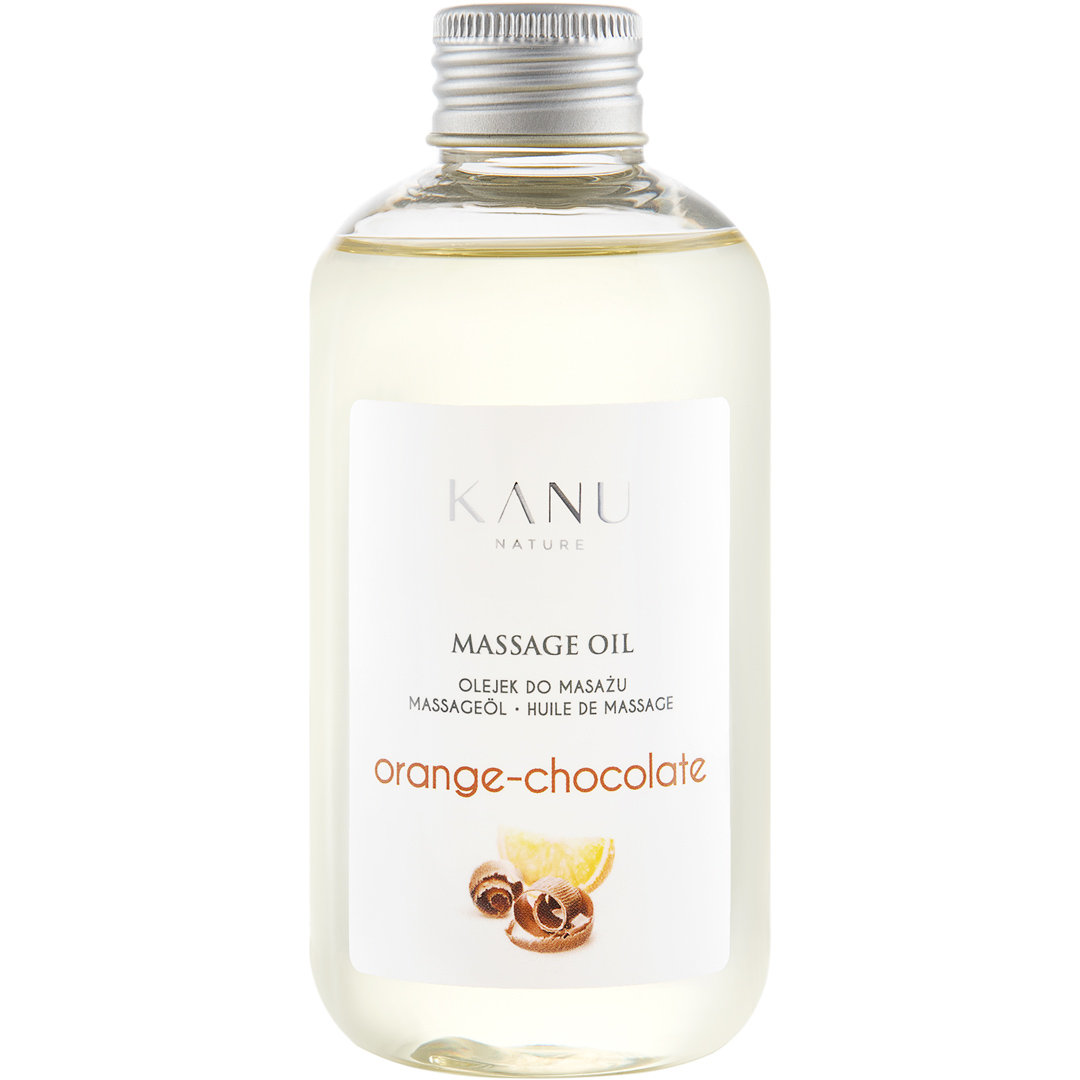 Kanu Nature Massage Oil Olejek do masażu Czekolada i Pomarańcza 200ml ...