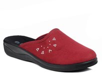 Kapcie damskie bordowe Inblu CU-9H pantofle domowe zakryte palce wygodne-36