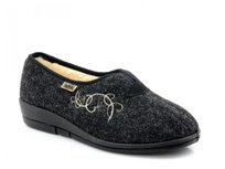 Kapcie damskie ciepłe wełniane tatrzanki pantofle domowe Befado 940D357-38