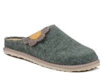 Kapcie damskie filcowe zielone Inblu CS-43 pantofle domowe zakryte palce-37