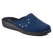 Kapcie damskie granatowe Inblu CU-9H pantofle domowe zakryte palce-37 Inblu