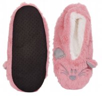 Kapcie Damskie Miękka Podeszwa Bambosze Papcie Z Abs Urocze Moraj 38-41 Pink