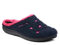 Kapcie damskie w serca Inblu ET-33 pantofle domowe zakryte wygodne-38