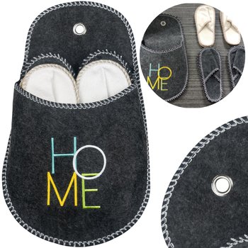 Kapcie Dla Gości Pantofle Gościnne Domowe Filcowe 4 Pary Kapci Home - MyPerfectShop