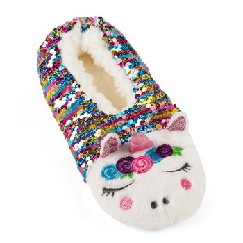 Kapcie dziecięce SKECHERS BOYS & GIRLS COSY FURRY SLIPPER 1P -L/XL - Inna marka