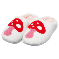 Kapcie, Hello Autumn, Grzybek, Biały, Uniwersalny