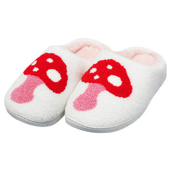 Kapcie, Hello Autumn, Grzybek, Biały, Uniwersalny