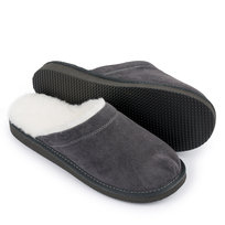 Kapcie Męskie Skórzane Pantofle Ocieplane Zimowe Wełna Naturalne Polskie 43 Ire Shoes