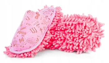 Kapcie MOPKI z podeszwą z mikrofibry do podłogi jak ścierki lub mopy r37/38 - ATTRACTIVE