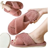 Kapcie Pantofle Domowe Obuwie Laczki Damskie 38-39 Miękkie Pluszowe Miękkie