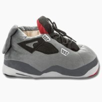 Kapcie Pluszowe szare inspirowane nike jordan 4 r. 35-44
