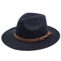 KAPELUSZ PANAMA fedora elegancki filcowy Alessio