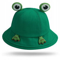 Kapelusz Rybacki Bucket Czapka Hat Żaba Zielony Tropic