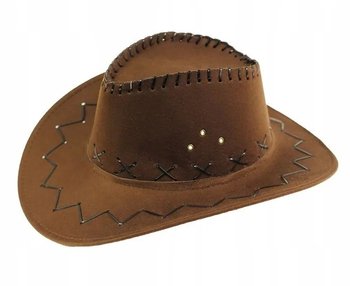 Kapelusz Szeryfa Kowboja Brązowy Western - Tropic