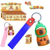 KAPIBARA BLIND BOX NIESPODZIANKA BRELOK BRELOCZEK FIGURKA ZABAWKA WZORY BIGTOYS