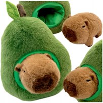 Kapibara w awokado pluszowa kapibara pluszak przytulanka pluszowe awokado