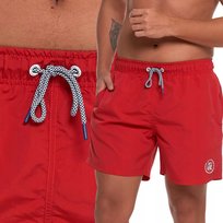 Kąpielówki Męskie Bokserki Szorty Kąpielowe Do Pływania Wiązanie Moraj Xxl Red