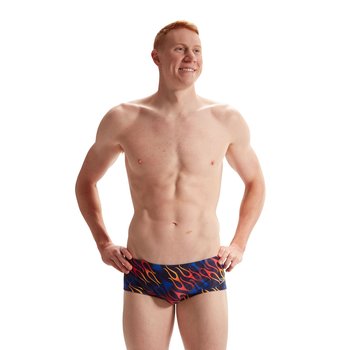 Kąpielówki męskie spodenki kąpielowe Speedo Men's Club Allover rozmiar D3 - Speedo