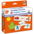 Kapitan Nauka, puzzle, Układanki malucha: Angielski Kolory, 21 el. - Kapitan Nauka