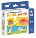 Kapitan Nauka, puzzle, układanki malucha Kotki, pieski, 20 el. - Kapitan Nauka