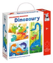 Kapitan Nauka, układanki malucha XL Dinozaury, 11 el. Kapitan Nauka